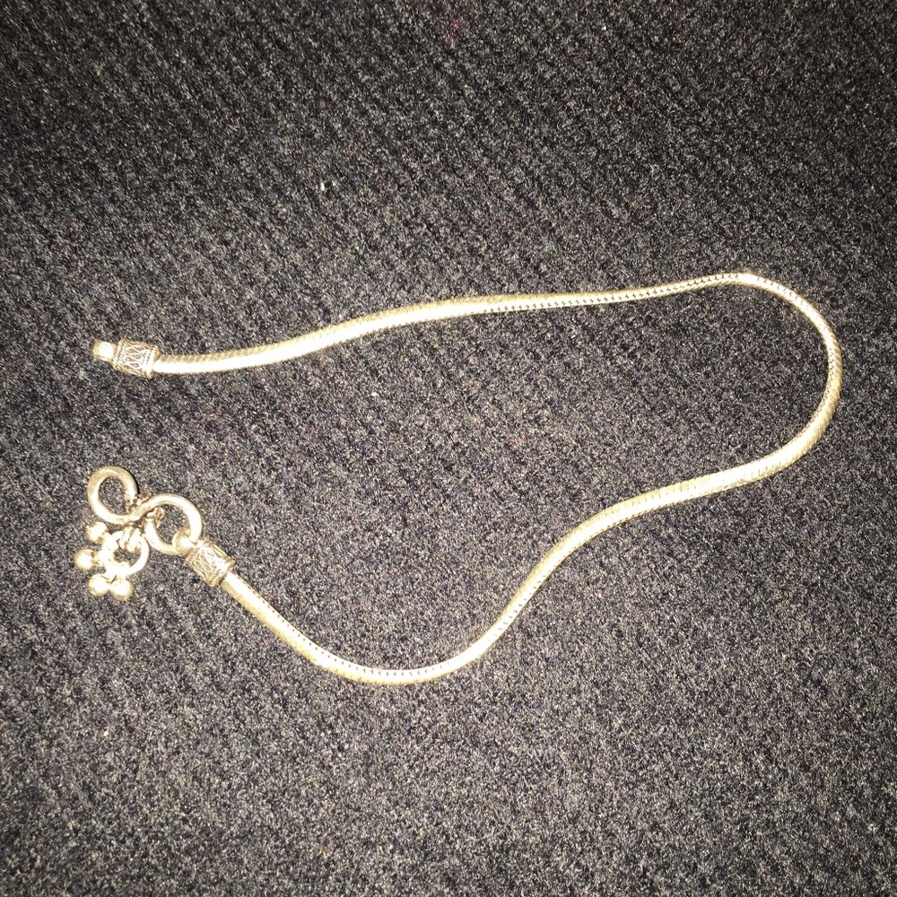 Ankle Bracelet Sterling Silver 925 NWOT 10 inch